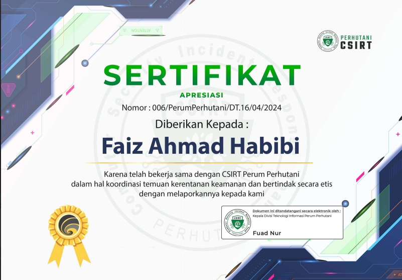 Sertifikat UB